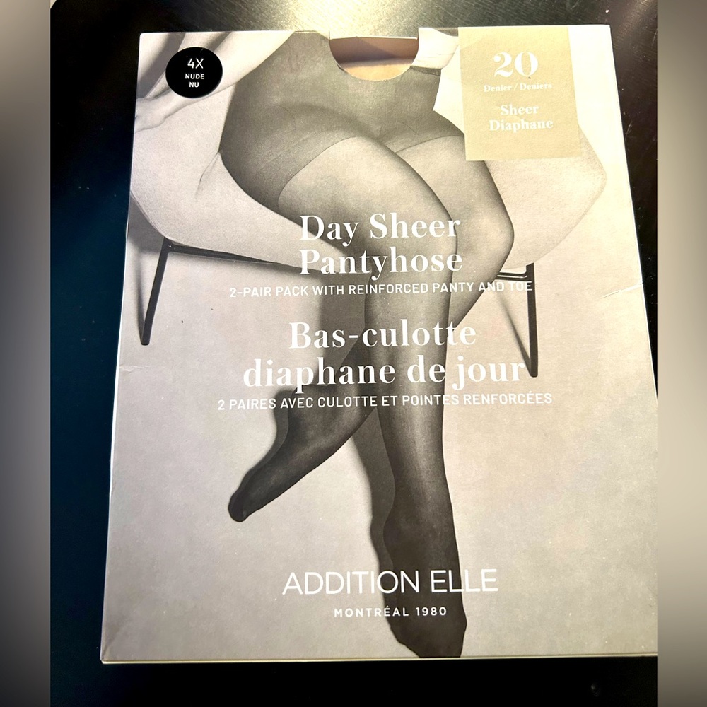 Addition Elle 2 pack sheer hosiery